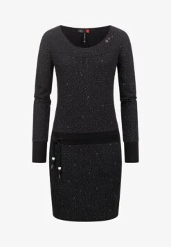 Ragwear PENELOPE - Etuikleid - Black