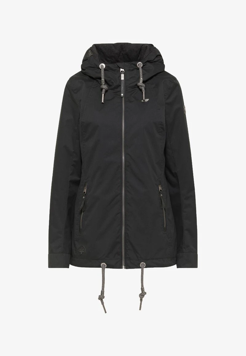 Ragwear ZUZKA - Regenjacke / Wasserabweisende Jacke - Black 7 Ragwear ZUZKA - Regenjacke / Wasserabweisende Jacke - Black – Bild 5