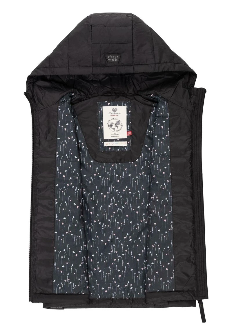 Ragwear SEEMA - Weste - Black 6 Ragwear SEEMA - Weste - Black – Bild 4