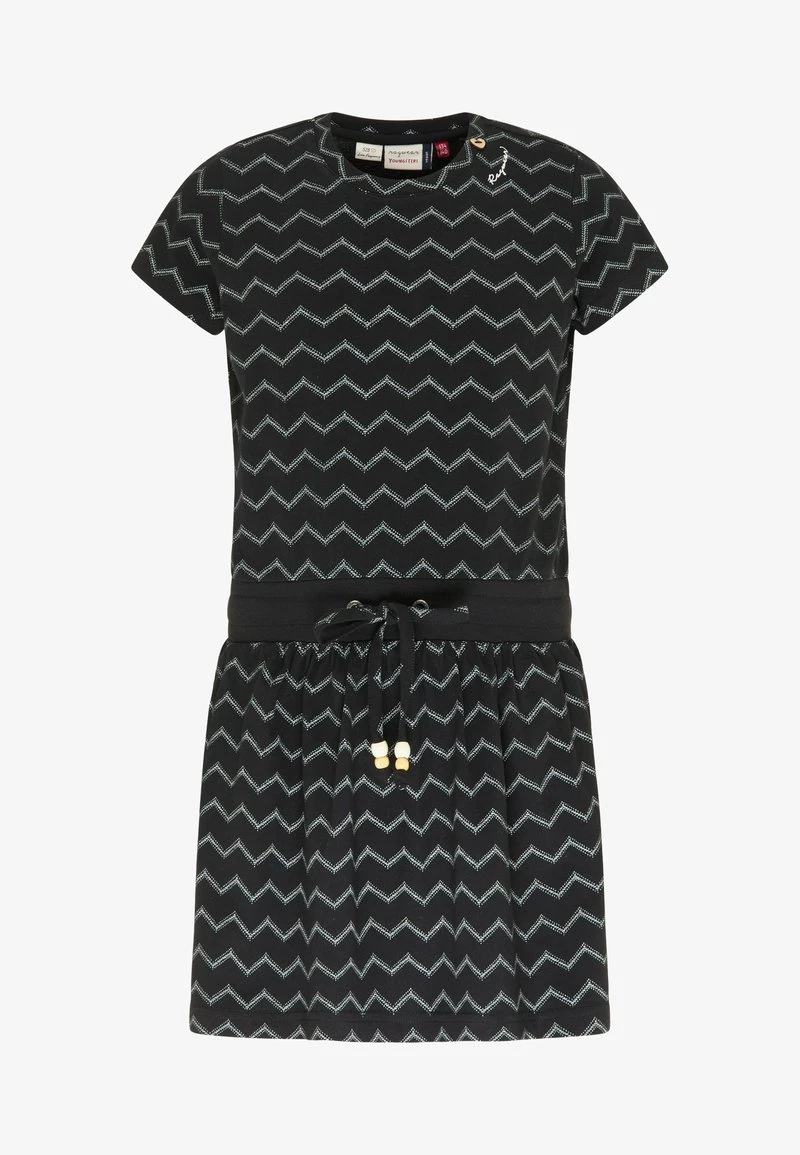 Ragwear MAGY CHEVRON - Freizeitkleid - Black 7 Ragwear MAGY CHEVRON - Freizeitkleid - Black – Bild 5