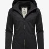 Ragwear DIZZIE - Outdoorjacke - Black -Ragwear 08922e92a197478b9a958e424e626cf0