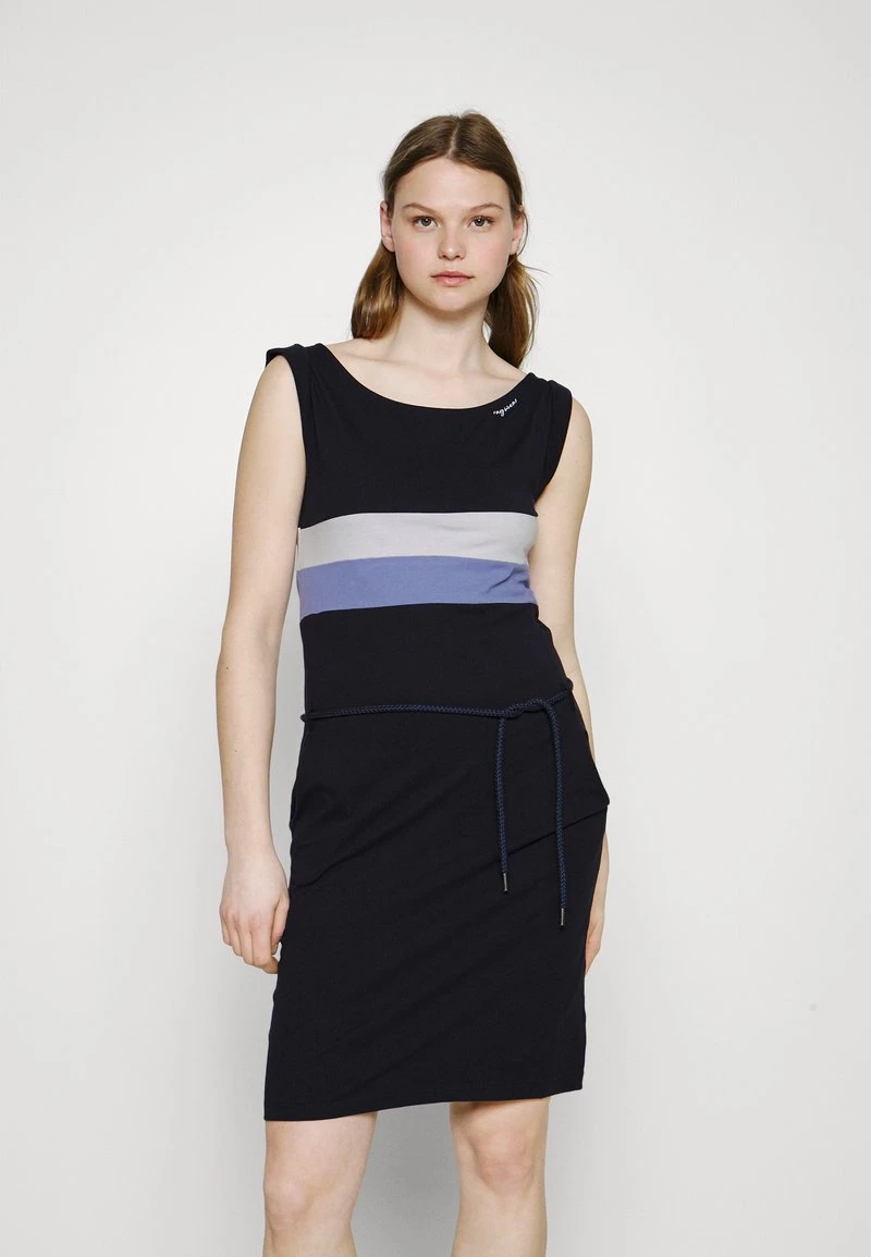 Ragwear TARAYA - Jerseykleid - Navy 3 Ragwear TARAYA - Jerseykleid - Navy