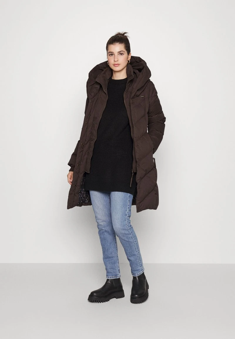 Ragwear NATALKA - Wintermantel - Dark Choco 4 Ragwear NATALKA - Wintermantel - Dark Choco – Bild 2