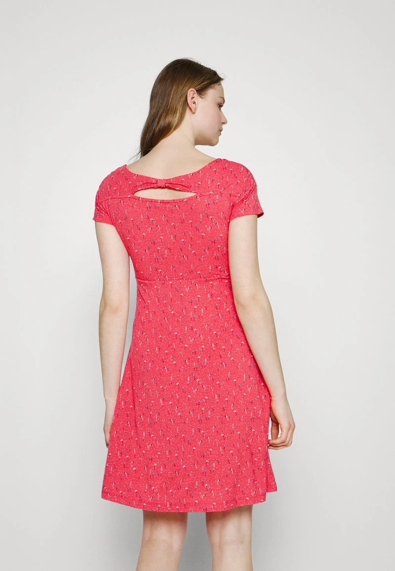 Ragwear LUNNGO DRESS - Jerseykleid - Red 5 Ragwear LUNNGO DRESS - Jerseykleid - Red – Bild 3