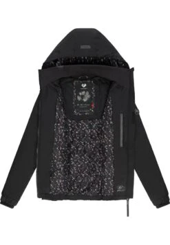 Ragwear DIZZIE MARINA - Winterjacke - Black -Ragwear 17315b0a0d4841969c4d215f5d020ef8