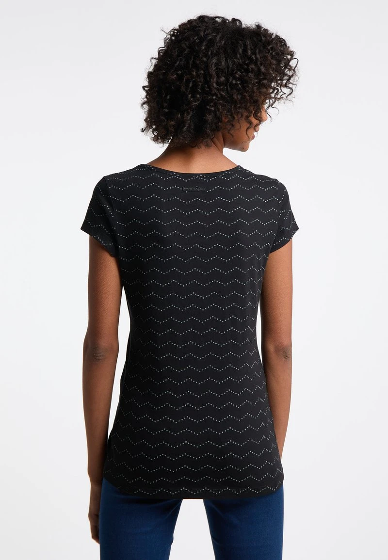 Ragwear ZIG ZAG - T-Shirt Print - Black 5 Ragwear ZIG ZAG - T-Shirt Print - Black – Bild 3