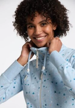 Ragwear RYLIE BIRDS ZIP - Sweatjacke - Light Blue 11 Ragwear RYLIE BIRDS ZIP - Sweatjacke - Light Blue -Ragwear 1ed0c59640054a5d96315f07a57fadf9