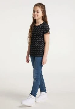 Ragwear VIOLKA CHEVRON - T-Shirt Print - Black