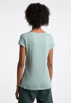 Ragwear FLORAH PRINT ORGANIC - T-Shirt Print - Aqua -Ragwear 2e0d1154cb604b6496fb74bc07c8ad6e