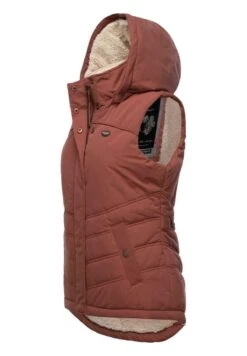 Ragwear HESTY - Weste - Terracotta -Ragwear 2efc48265c5d4fac9044c378c2297c3e