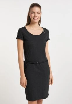Ragwear MONTANA ORGANIC - Jerseykleid - Dark Grey