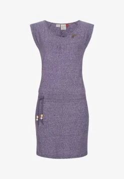 Ragwear PENELOPE W - Etuikleid - Lavender Melange