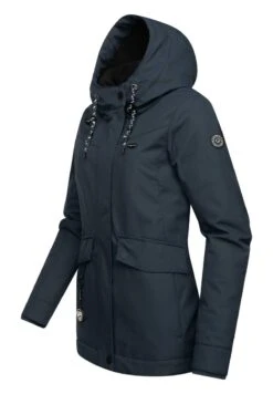 Ragwear JAZMIN REMAKE II INTL - Winterjacke - Navy -Ragwear 37bf370711aa44c39f55c5bc7bb40172