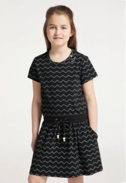 Ragwear MAGY CHEVRON - Freizeitkleid - Black