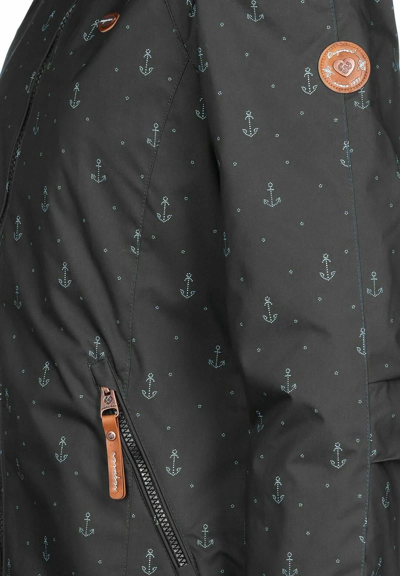 Ragwear DIZZIE MARINA - Winterjacke - Black 5 Ragwear DIZZIE MARINA - Winterjacke - Black – Bild 3