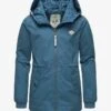 Ragwear ÜBERGANGS LAYRA - Outdoorjacke - Indigo Blue -Ragwear 423605fa56d242fda67e7b55776209b3