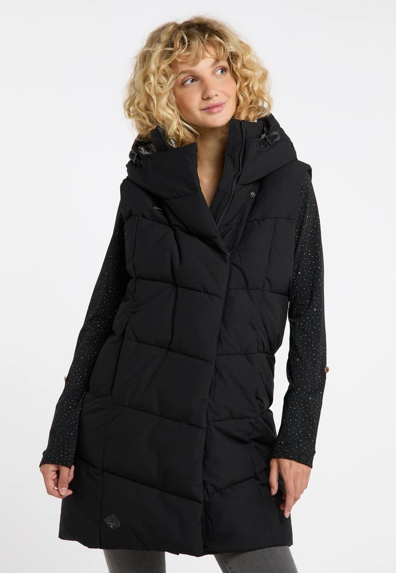 Ragwear PAVLA VEST - Weste - Black 3 Ragwear PAVLA VEST - Weste - Black