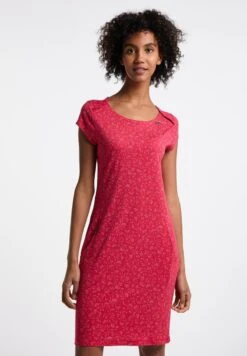 Ragwear RIVAN PRINT - Jerseykleid - Red