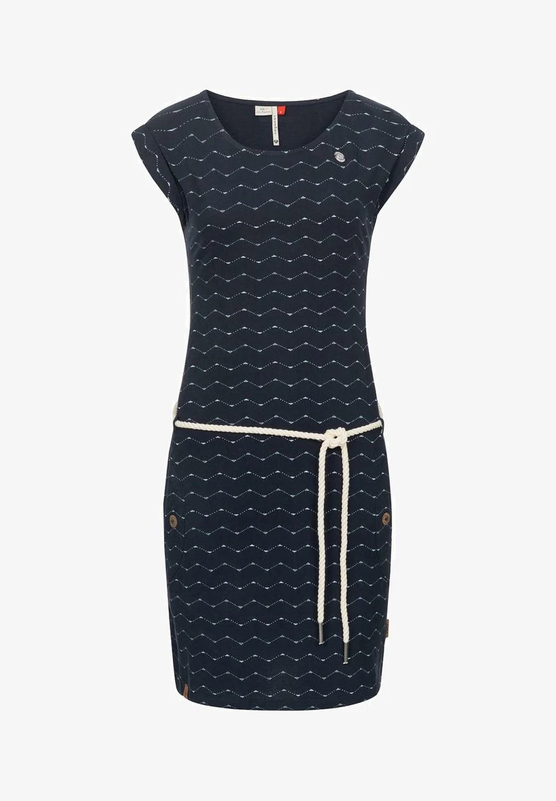 Ragwear TAG ZIG ZAG - Etuikleid - Navy 6 Ragwear TAG ZIG ZAG - Etuikleid - Navy – Bild 4