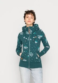 Ragwear NESKA ZIP - Sweatjacke - Petrol