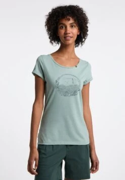 Ragwear FLORAH PRINT ORGANIC - T-Shirt Print - Aqua -Ragwear 4a18497b76344cb7a3b066d35429a766 1