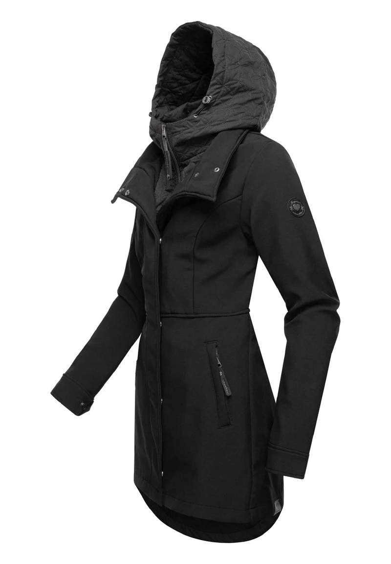 Ragwear YBELA - Wintermantel - Black 6 Ragwear YBELA - Wintermantel - Black – Bild 4
