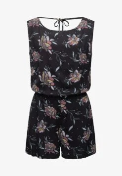 Ragwear ZELLA PRINT - Jumpsuit - Indigo Blue -Ragwear 505f9f2d378b4b50aa99688c036c79b4