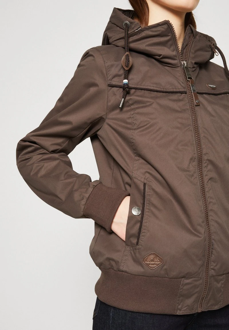 Ragwear JOTTY - Regenjacke / Wasserabweisende Jacke - Dark Brown 8 Ragwear JOTTY - Regenjacke / Wasserabweisende Jacke - Dark Brown – Bild 6