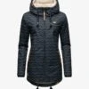 Ragwear ZUZKA - Wintermantel - Navy Zig Zag21 -Ragwear 5337a60fbc3148c981561399ddcb62cb