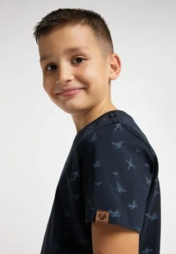 Ragwear OTMAR - T-Shirt Print - Navy -Ragwear 5677066e744f4d47b298d6c772ce5501