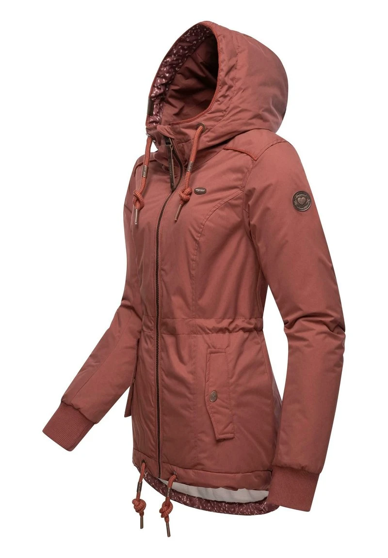 Ragwear YM Danka - Regenjacke / Wasserabweisende Jacke - Terracotta 7 Ragwear YM Danka - Regenjacke / Wasserabweisende Jacke - Terracotta – Bild 5