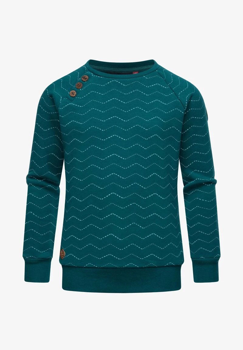 Ragwear DARINKA ZIG ZAG - Sweatshirt - Lagoon Green 4 Ragwear DARINKA ZIG ZAG - Sweatshirt - Lagoon Green – Bild 2