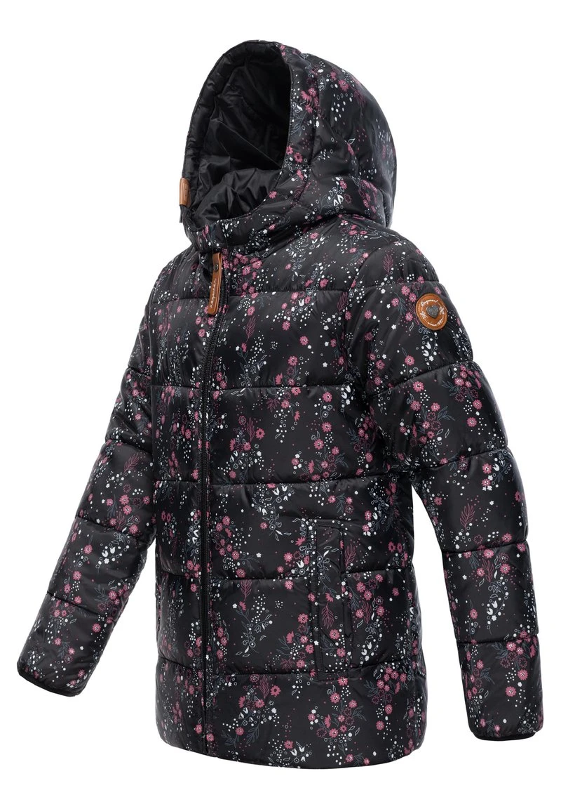 Ragwear ROXANKA FLOWERS - Winterjacke - Black 5 Ragwear ROXANKA FLOWERS - Winterjacke - Black – Bild 3