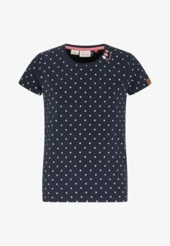 Ragwear VIOLKA DOTS - T-Shirt Print - Navy -Ragwear 62bbf51348554de6961ced306a9aeb8a