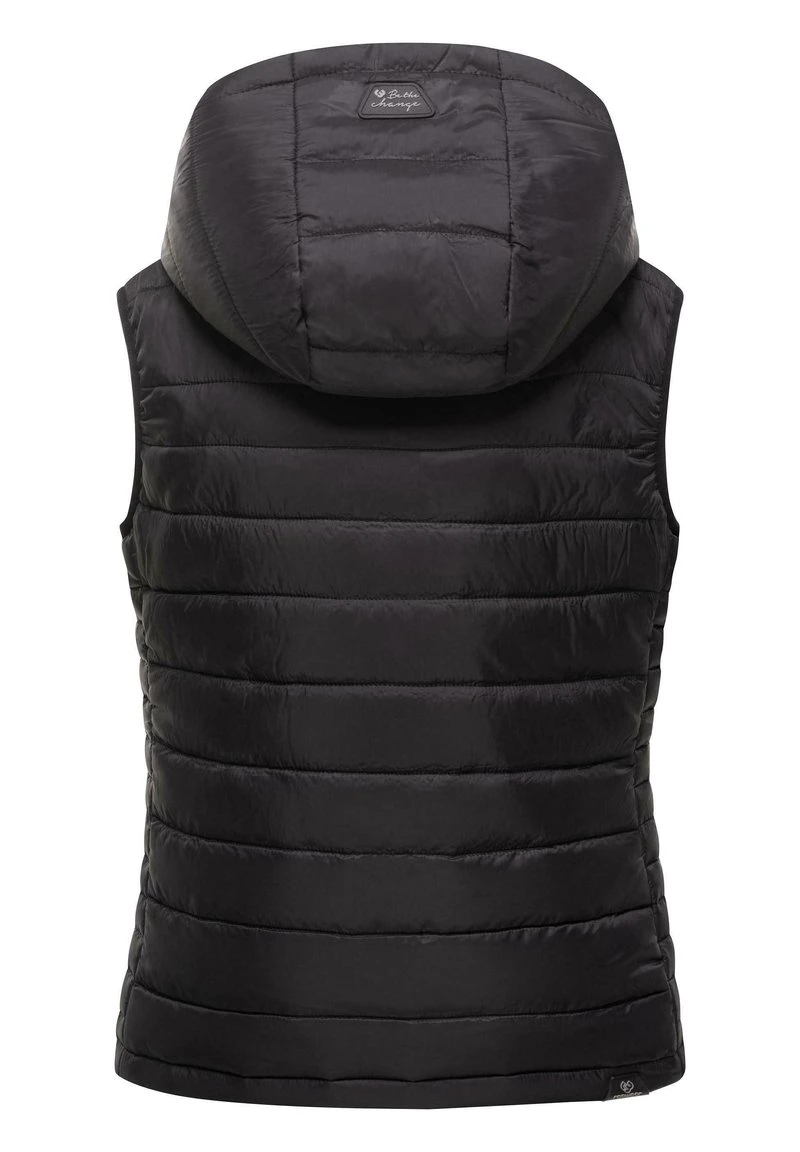 Ragwear SEEMA - Weste - Black 4 Ragwear SEEMA - Weste - Black – Bild 2