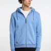 Ragwear NATE ZIP - Sweatjacke - Dusty Blue -Ragwear 64b53f36b10f463d85160b78d7c4c4ab