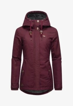 Ragwear MONADE - Wintermantel - Wine Red