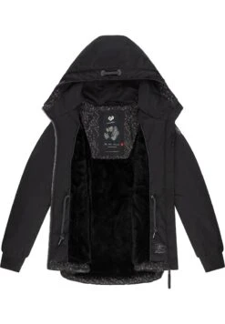 Ragwear YM Danka - Regenjacke / Wasserabweisende Jacke - Black 10 Ragwear YM Danka - Regenjacke / Wasserabweisende Jacke - Black -Ragwear 6d60075bc5734dbab27437780c333b0f