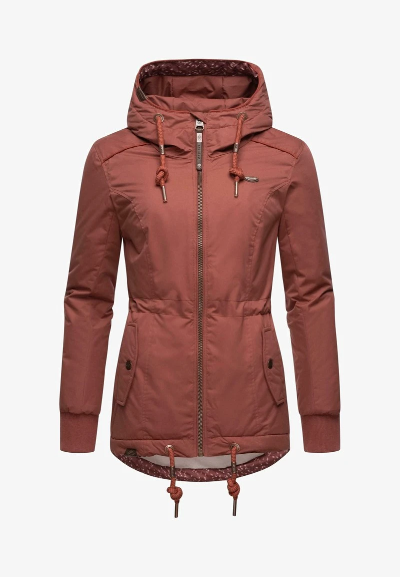 Ragwear YM Danka - Regenjacke / Wasserabweisende Jacke - Terracotta 3 Ragwear YM Danka - Regenjacke / Wasserabweisende Jacke - Terracotta