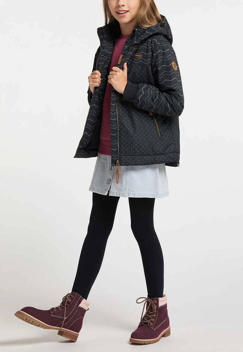 Ragwear KRISTLA CHEVRON - Winterjacke - Black 8 Ragwear KRISTLA CHEVRON - Winterjacke - Black – Bild 6