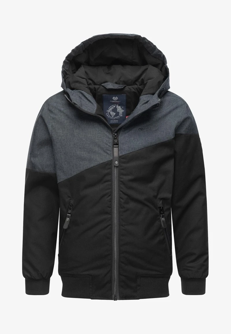 Ragwear JOWELL - Winterjacke - Black 4 Ragwear JOWELL - Winterjacke - Black – Bild 2