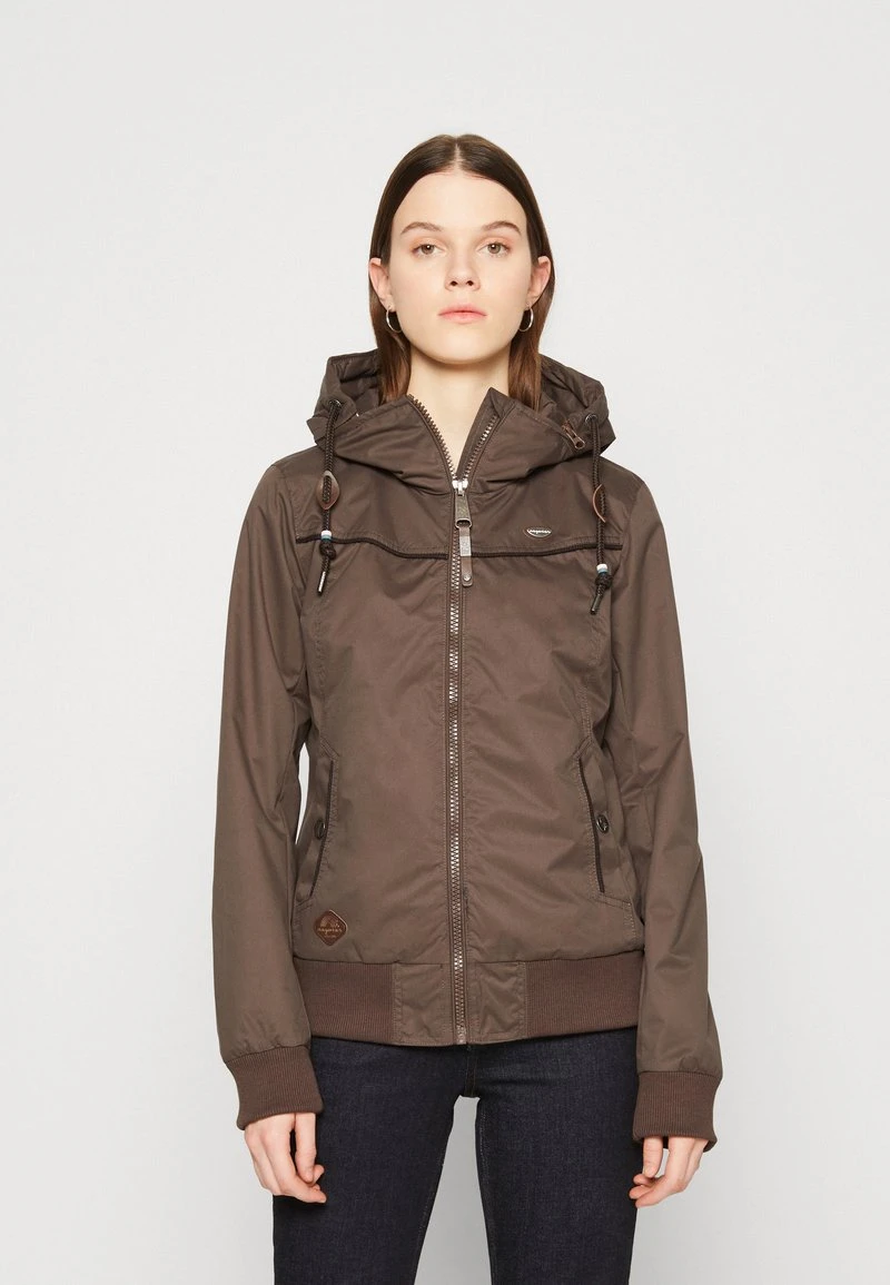 Ragwear JOTTY - Regenjacke / Wasserabweisende Jacke - Dark Brown 3 Ragwear JOTTY - Regenjacke / Wasserabweisende Jacke - Dark Brown