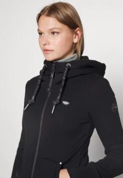 Ragwear NESKA ZIP - Sweatjacke - Black -Ragwear 7ecd88e985ea4522b19d04117a3d4ce8