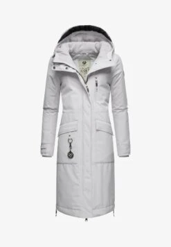 Ragwear WINTERMANTEL REFUTURA REMAKE - Wintermantel - Light Grey Melange