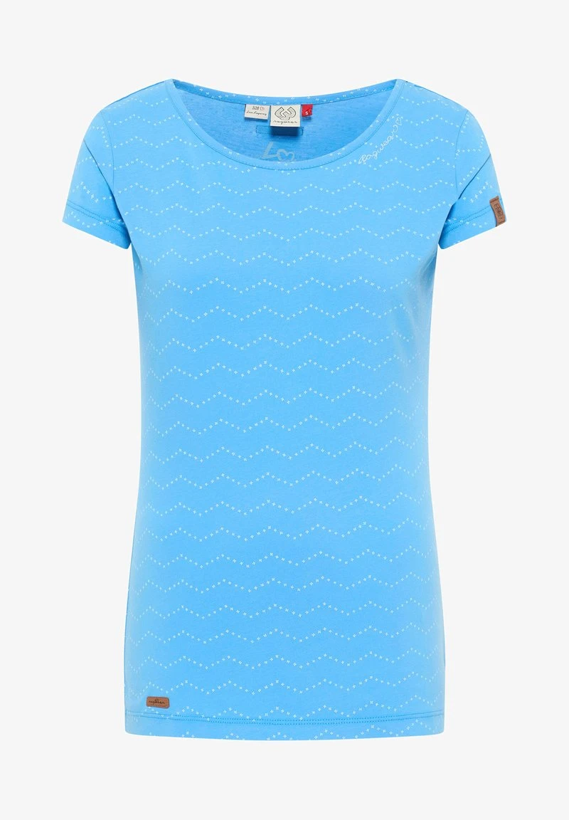 Ragwear ZIG ZAG - T-Shirt Print - Blue 7 Ragwear ZIG ZAG - T-Shirt Print - Blue – Bild 5