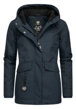 Ragwear JAZMIN REMAKE II INTL - Winterjacke - Navy -Ragwear 851294316f8b41ada39559236b032655