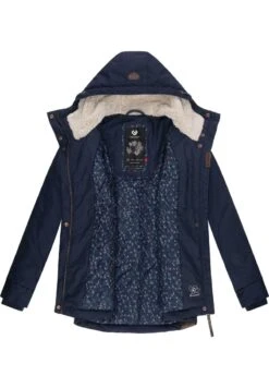 Ragwear MONADE - Wintermantel - Navy -Ragwear 8601d5e3cefe48e79828ae8709ef9b60