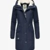 Ragwear RELOVED REMAKE II INTL - Wintermantel - Dark Blue