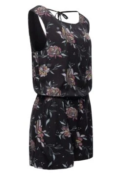 Ragwear ZELLA PRINT - Jumpsuit - Black -Ragwear 8904fd813d5a4cac93b404485cc423f5