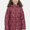 Ragwear ROXANKA FLOWERS - Winterjacke - Wine Red -Ragwear 89dc45fd0be64a0898e75255a3614af9